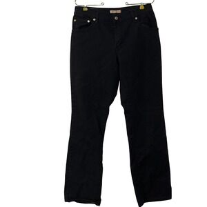 Levis 550 Relaxed Bootcut Jeans Mens Black Denim Pants Mid Rise Classic Fit